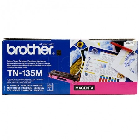 TN-135M - TONER ORIGINALE MAGENTA PER DCP 9040 CN, 9045 CDN, HL 4040 CN, 4050 CDN, 4070 CDW.