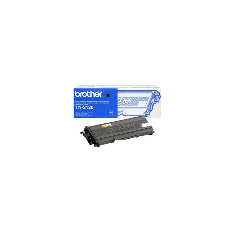 TN-2120 - TONER ORIGINALE NERO PER HL 2140, 2150N, 2170W, DCP 7045 N, MFC 7440 N.