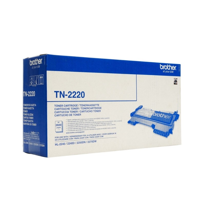 TN-2220 - TONER ORIGINALE NERO HL 2240D, 2250DN.