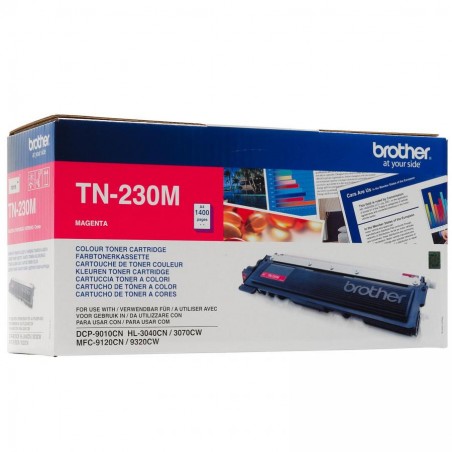 TN-230M - TONER ORIGINALE MAGENTA HL 3040 CN, 3070 CW, DCP 9010 CN, MFC 9120 CN, 9320 CW.