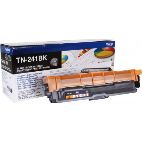 TN-241BK - TONER ORIGINALE NERO PER BROTHER HL 3140CW, HL 3150CDW, HL 3170CDW,