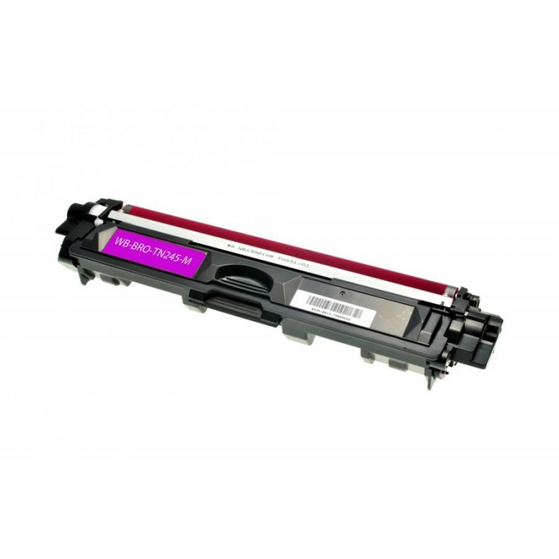 TN-245M - Toner rigenerato Magenta per Brother HL 3140CW, HL 3150CDW, HL 3170CDW, Stampa fino a 2.200 pagine al 5% di copertura.