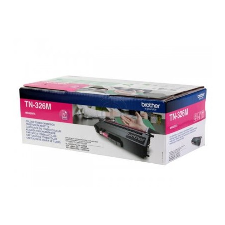 TN-326M - TONER ORIGINALE MAGENTA PER BROTHER HL L8250CDN, L8350CDW, DCP L8400CDN, L8450CDW.