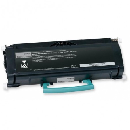 X463H11G - Toner rigenerato Nero per Lexmark X 463 DE MFP, 464DE MFP, 466 DE MFP, 466DWE MFP, 466DTE MFP. Stampa fino a 9.000 pa