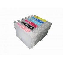 T0803 - Cartuccia vuota autoresettante Magenta per Epson Multifunzione Stylus Photo RX 560, RX 585, RX 685, Stylus Photo R265, R