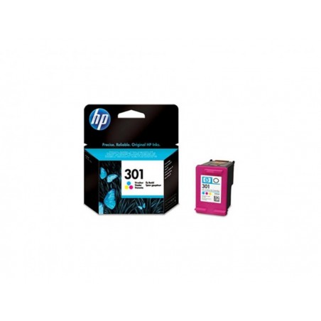 301 CARTUCCIA ORIGINALE COLORI HP DESKJET 1050, 2050, 2050S, 1000, 3000. COMPATIBILE CON CH562EE. CODICE CARTUCCIA: 301.