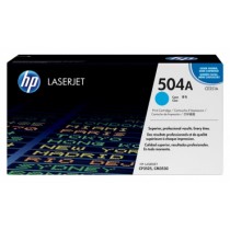 CE251A - TONER ORIGINALE CIANO HP COLOR CP3525N, CP3525 DN, CP3525 X, CM 3530 FS, CM3530MFP.