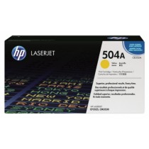 CE252A - TONER ORIGINALE GIALLO HP COLOR CP3525N, CP3525 DN, CP3525 X, CM 3530 FS, CM3530MFP.