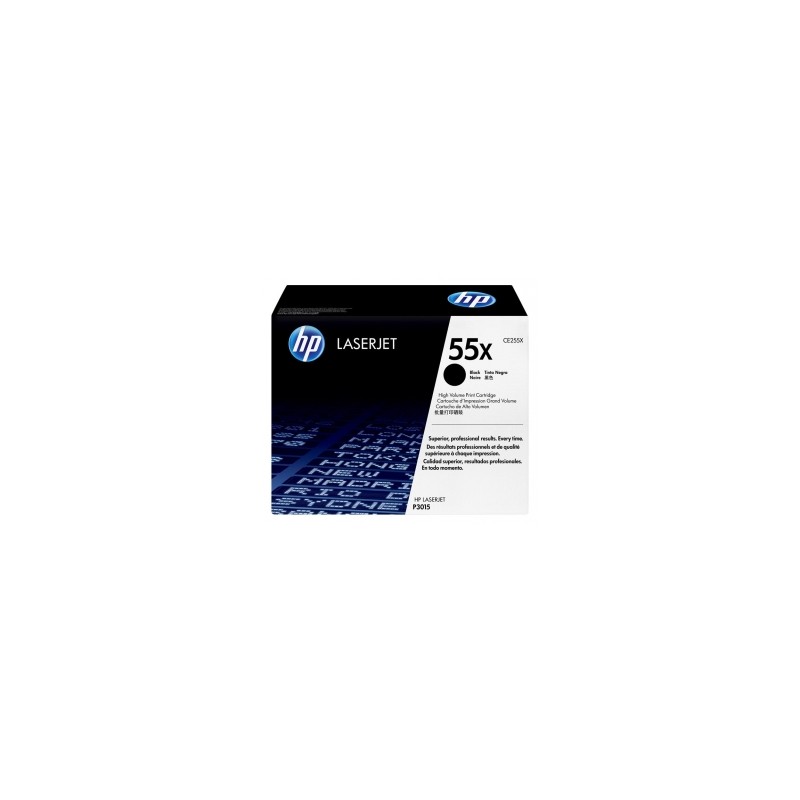 CE255X - TONER ORIGINALE NERO P 3015D, P 3015 DN, P 3015 X, P 3015.