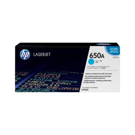 CE271A - TONER ORIGINALE CIANO HP ENTERPRISE COLOR CP5525N, CP5525DN, CP5525XH.