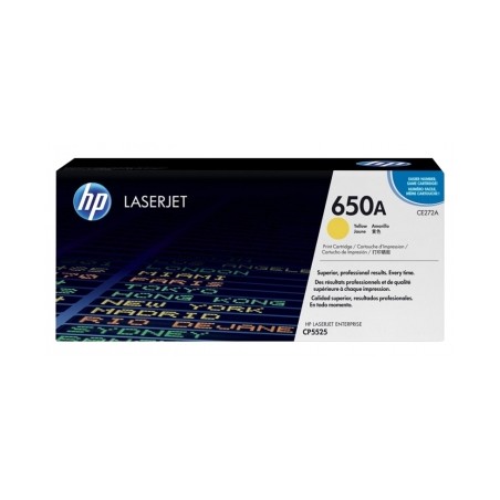 CE272A - TONER ORIGINALE GIALLO HP ENTERPRISE COLOR CP5525N, CP5525DN, CP5525XH.