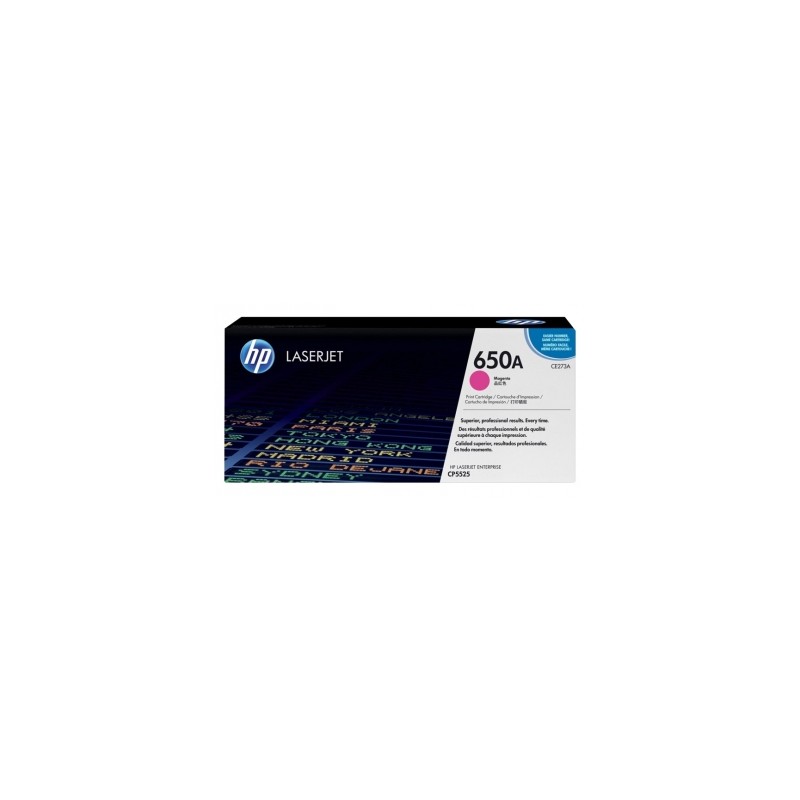 CE273A - TONER ORIGINALE MAGENTA HP ENTERPRISE COLOR CP5525N, CP5525DN, CP5525XH.