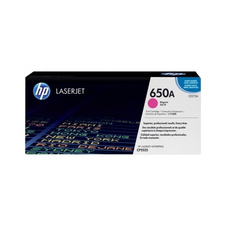 CE273A - TONER ORIGINALE MAGENTA HP ENTERPRISE COLOR CP5525N, CP5525DN, CP5525XH.