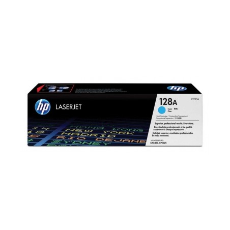 CE321A - TONER ORIGINALE CIANO HP PRO CP1525N, CP1525NW, CM1415FNW, CM1415FN.