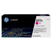 CE343A - 651A - TONER ORIGINALE MAGENTA HP ENTERPRISE COLOR M775DN, 775F, 775Z, 775Z+.