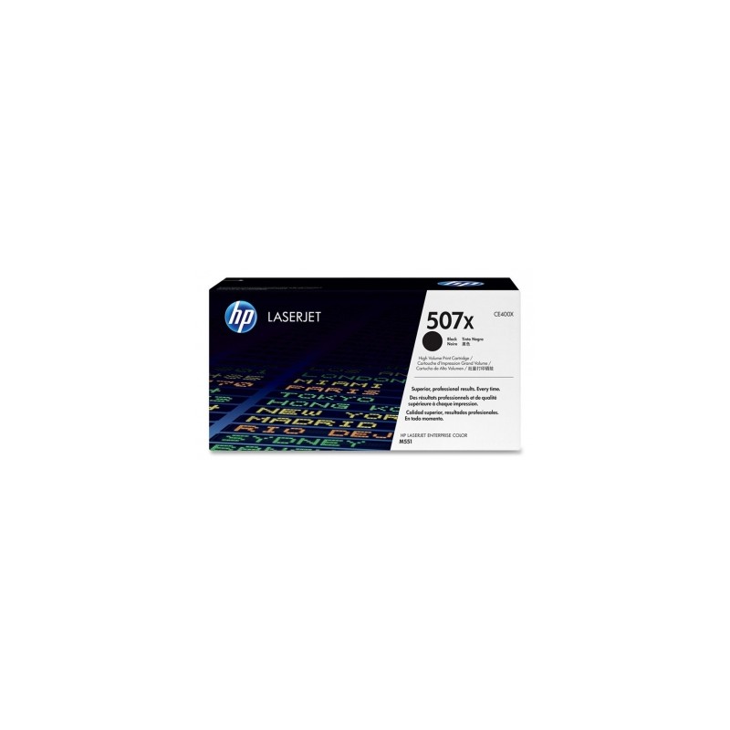 CE400X - 507X - TONER ORIGINALE NERO HP ENTERPRISE COLOR M551N, M551DN, M551XH.