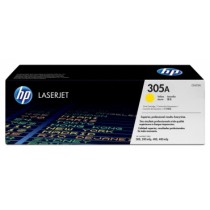 CE412A - 305A - TONER ORIGINALE GIALLO HP PRO COLOR M451DN, M451DW, M451NW, MPF M475DN, MPF M475DW.