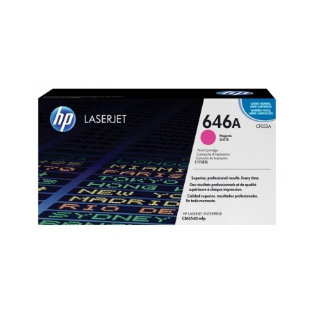 CF033A - TONER ORIGINALE MAGENTA HP ENTERPRISE COLOR CM4540 MFP, CM4540F MFP, CM4540FSKM MFP.