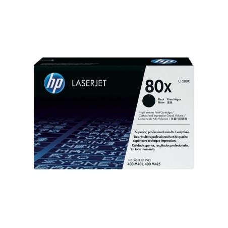 CF280X - TONER ORIGINALE NERO HP LASER JET PRO M401DN, M401DW, MFP M425DN,MFP M425DW.