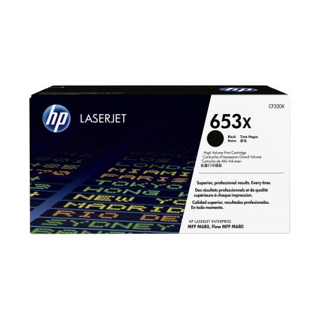 CF320X - 653X - TONER ORIGINALE NERO HP ENTERPRISE COLOR M680Z MFP, M680DN MFP, M680F MFP.