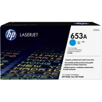 CF321A - 653A - TONER ORIGINALE CIANO HP ENTERPRISE COLOR M680Z MFP, M680DN MFP, M680F MFP.