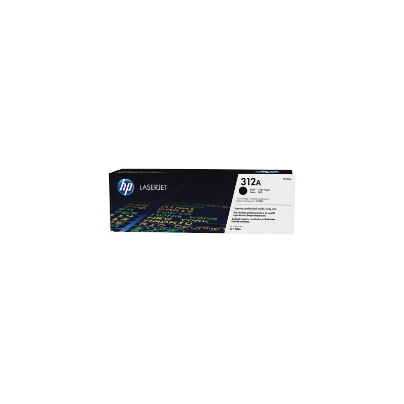 CF380A - 312A - TONER ORIGINALE NERO HP PRO COLOR M476DN MFP, M476DW MFP, M476NW MFP.