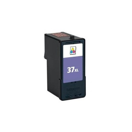 37XL Cartuccia inkjet rigenerata Alta Capacità a Colori LEXMARK Z 2420 / X 3650 # 37XL