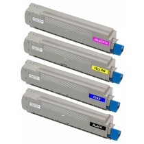 44059232  - Toner rigenerato Giallo per Oki ES8460, ES8460cdtn, ES8460cdxn