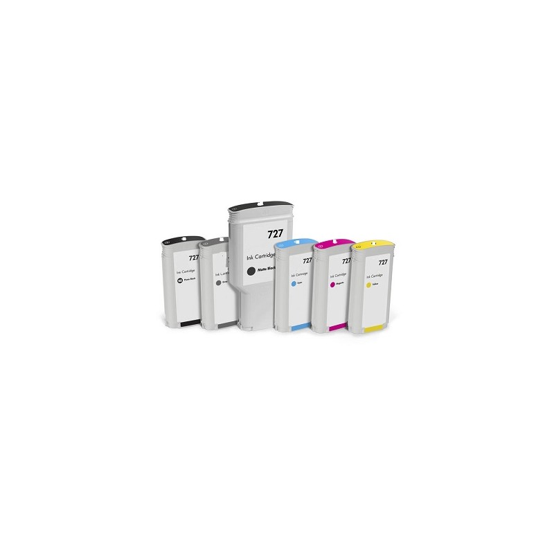 727 - B3P20A Cartuccia inkjet Rigenerata Magenta per HP Designjet T1500, T2500, T920