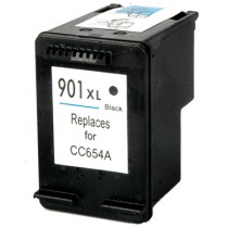 901XL Cartuccia Rigenerata Inkjet Nero Per Officejet J4524, J4580, J4680, J4624, J4660 Aio. Compatibile Con Cc654ae. Codice Cart