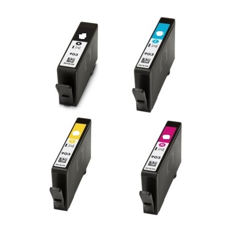 903XL - Cartuccia inkjet Ciano Compatibile per HP pro 6860, 6960, 6970, 6950, 6968, 6966. Compatibile con T6M03AE. Codice Cartuc