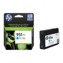 951XL - CARTUCCIA ORIGINALE CIANO HP OFFICEJET PRO8100. COMPATIBILE CON CN046AE. CODICE CARTUCCIA 951XL.